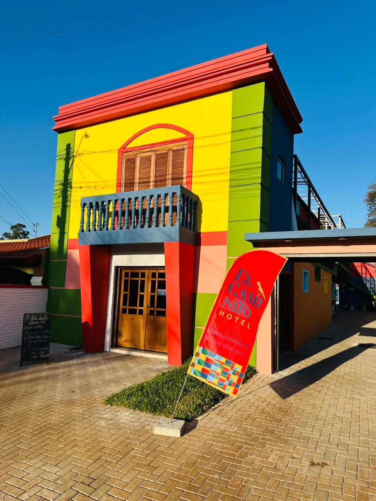 El Caminito Hotel Sao Borja Bagian luar foto